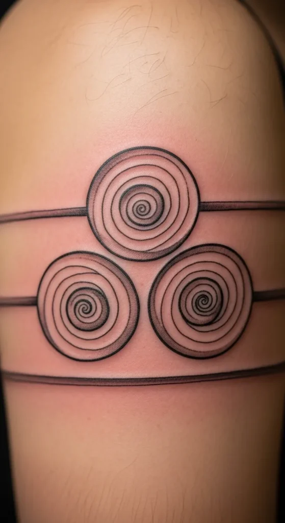 Triple Spiral Motif