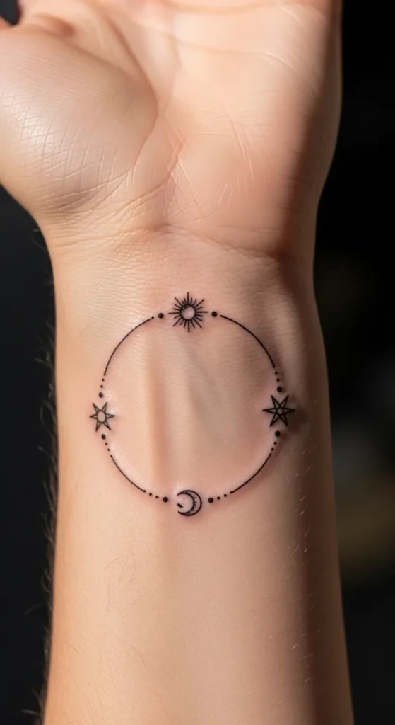 Wrist Orbit Celestial Band