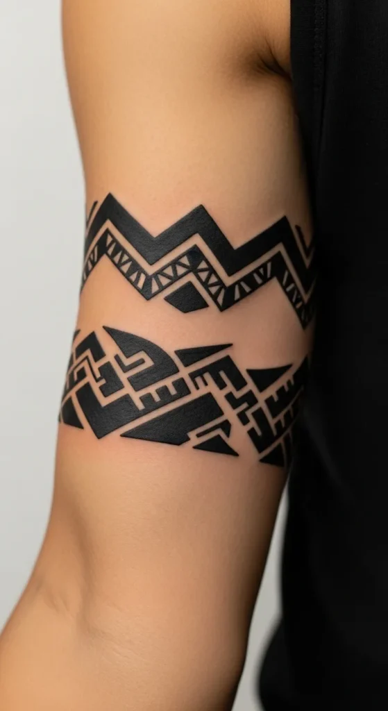 Zig-Zag Tribal Band