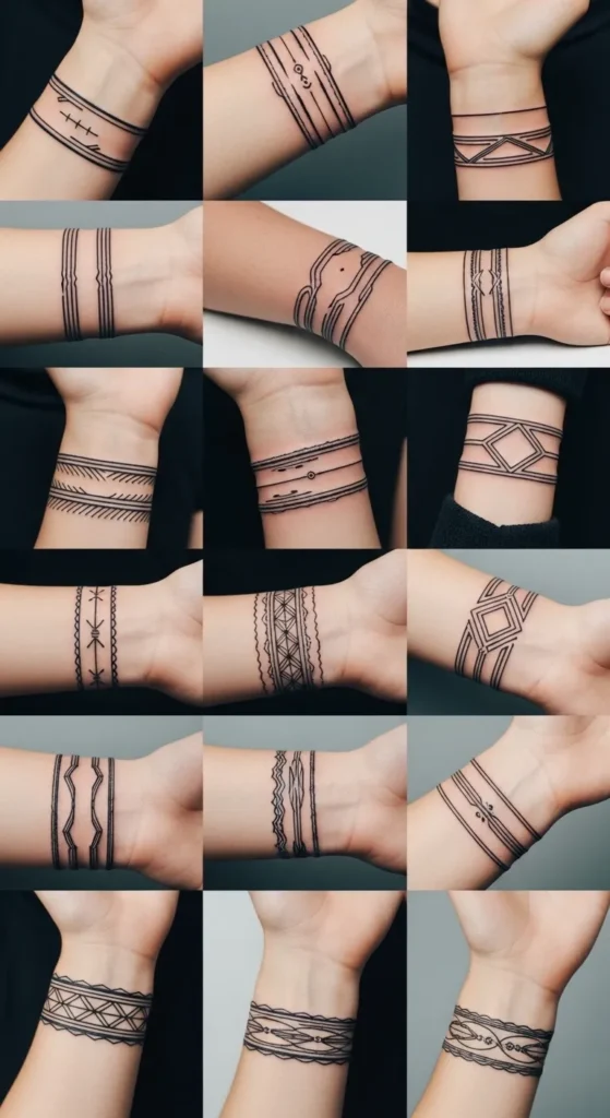 double band tattoo