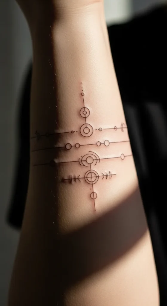 small armband tattoo
