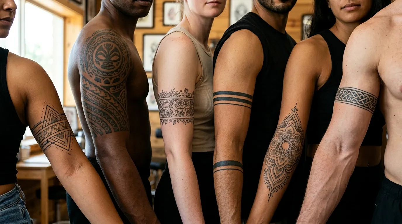 29 Must-Try Armband Tattoo Ideas for Statement-Making and Meaningful Designs