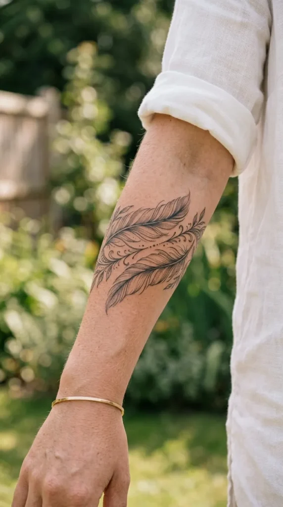 Feather Wrap Band