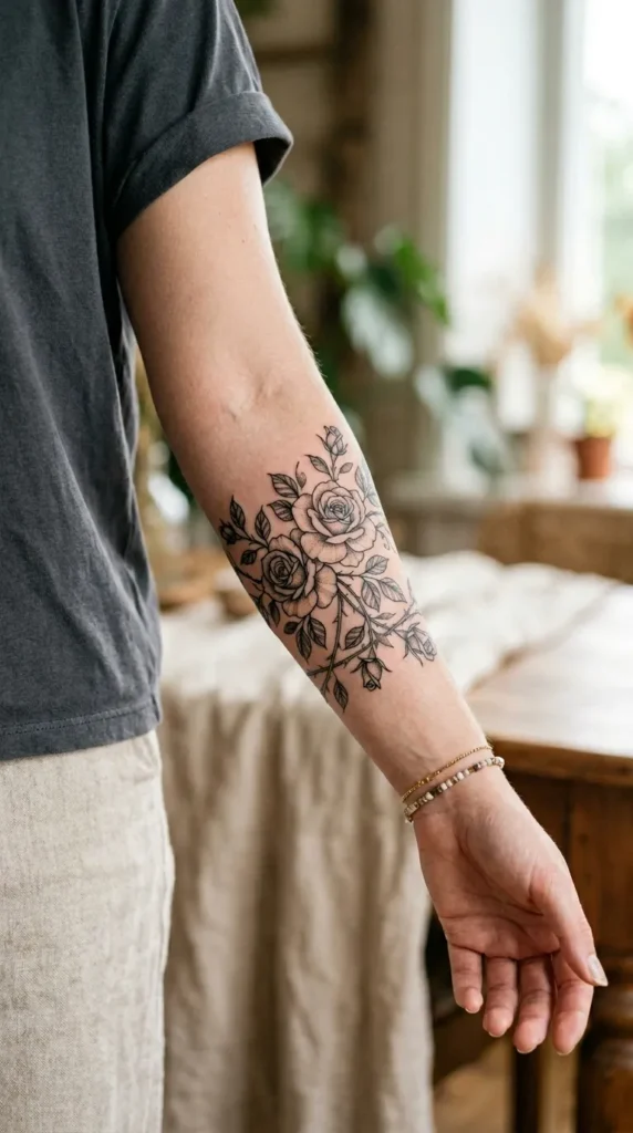 Floral Rose Band