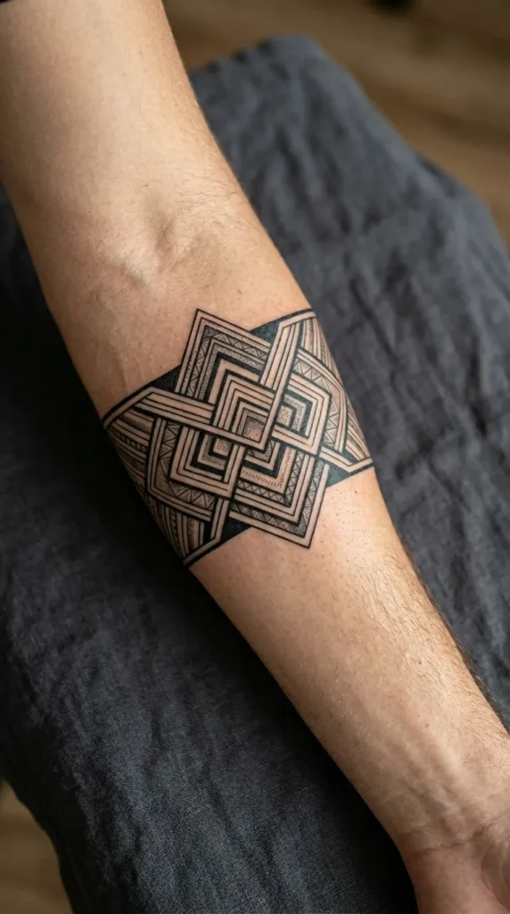 Overlapping Triangle Band