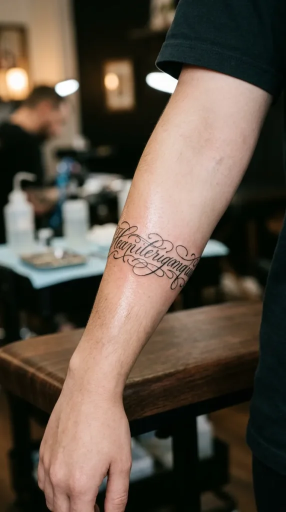 Script Quote Band