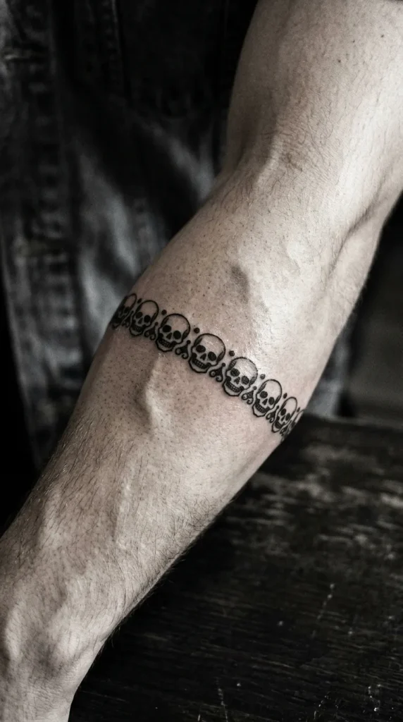 Skull Pattern Band