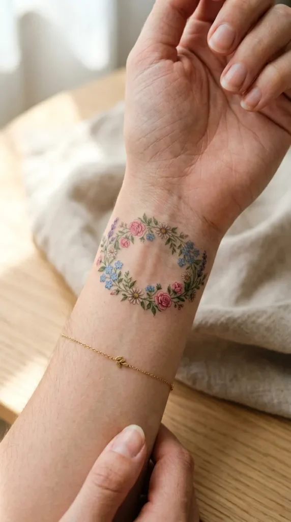 Small Bloom Wrist Loop