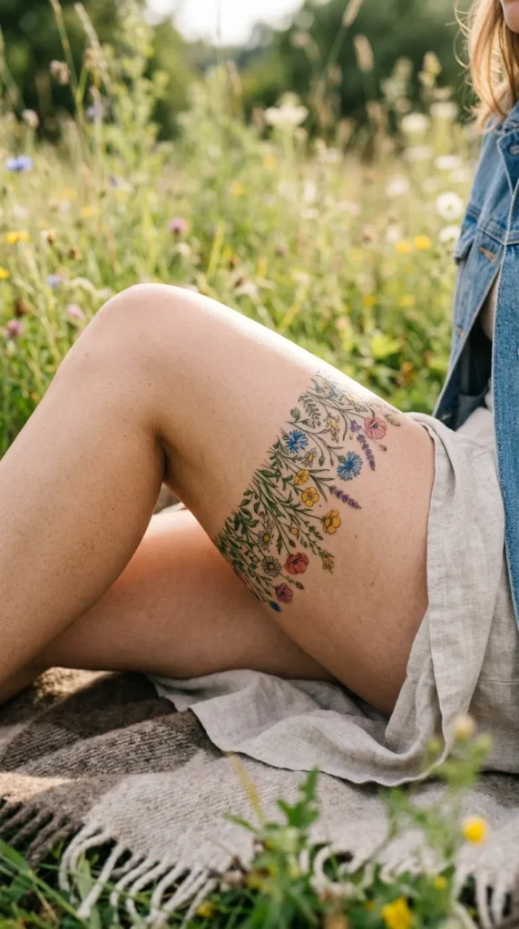 Soft Meadow Floral Band
