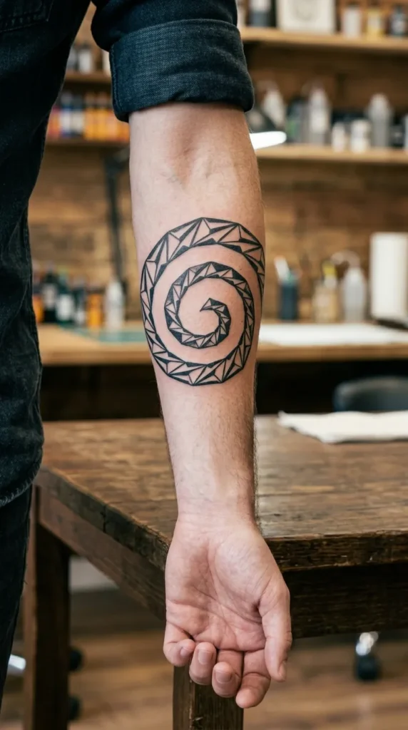 Spiral Geometry Band