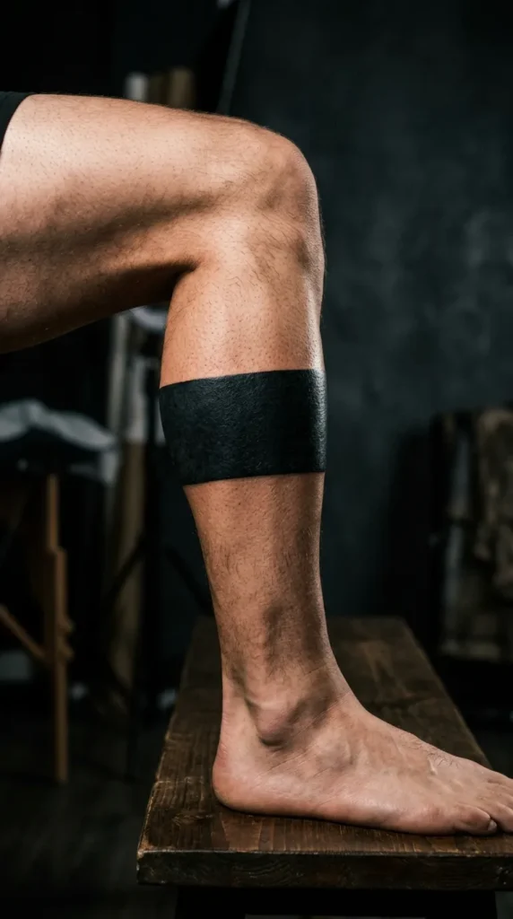 Black Bold Solid Band