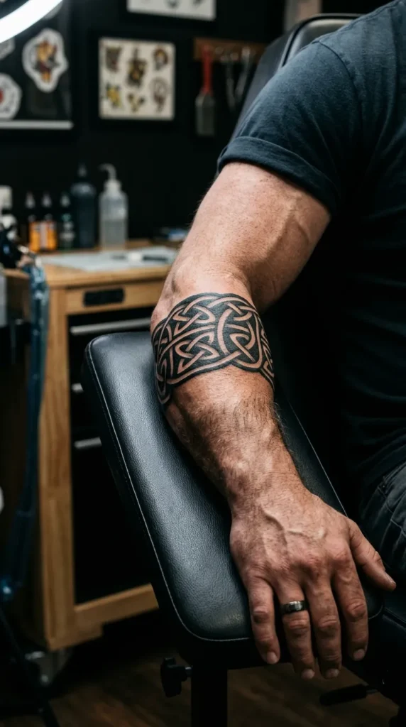 Bold Blackout Knot Band