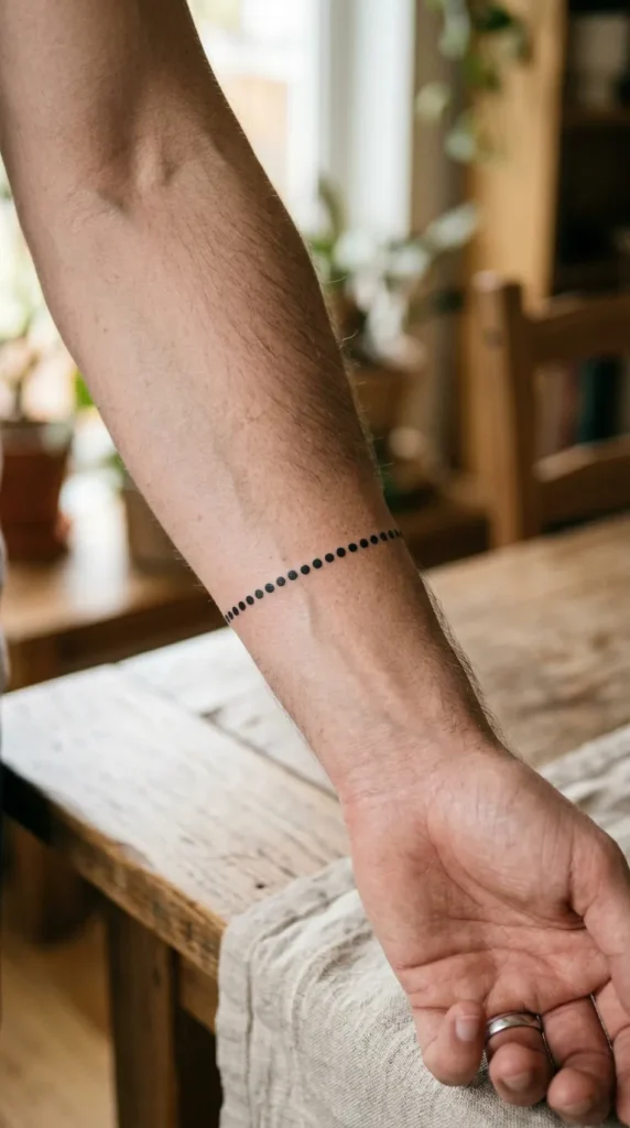 Broken Dot Line Band