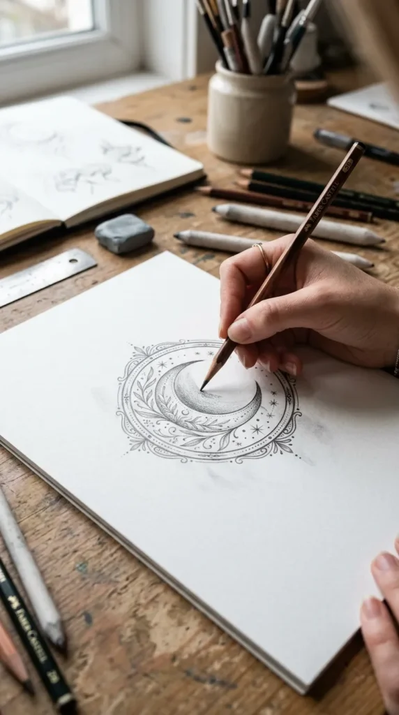 Create the Moon Shape