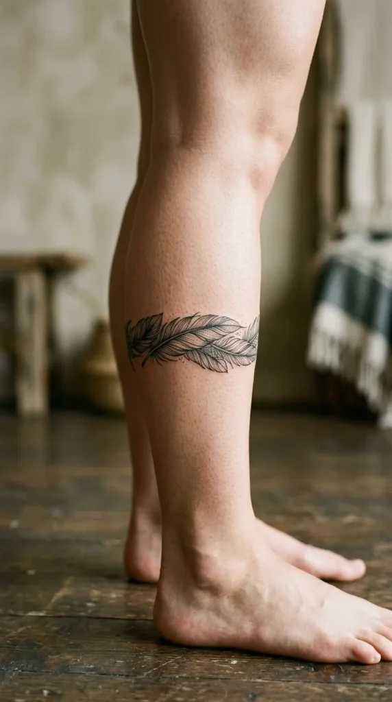 Feather Band Wrap