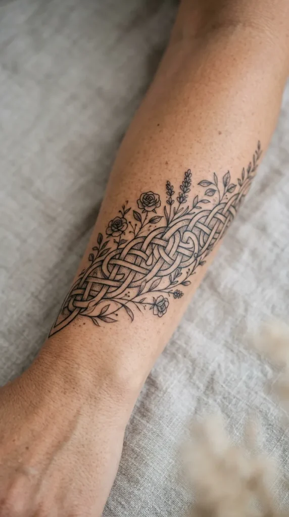 Floral Celtic Band Fusion