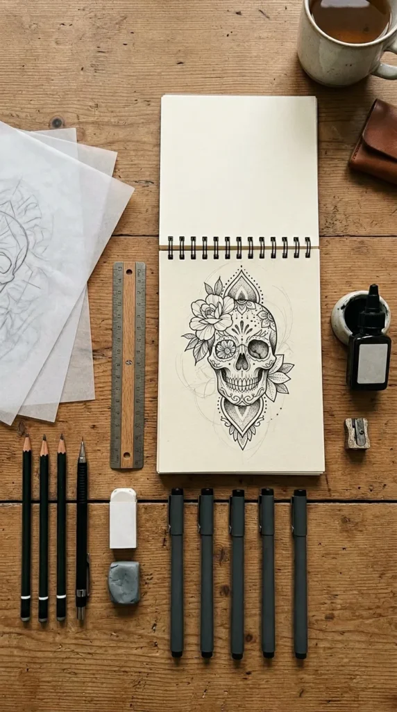 Gather Your Drawing Supplies