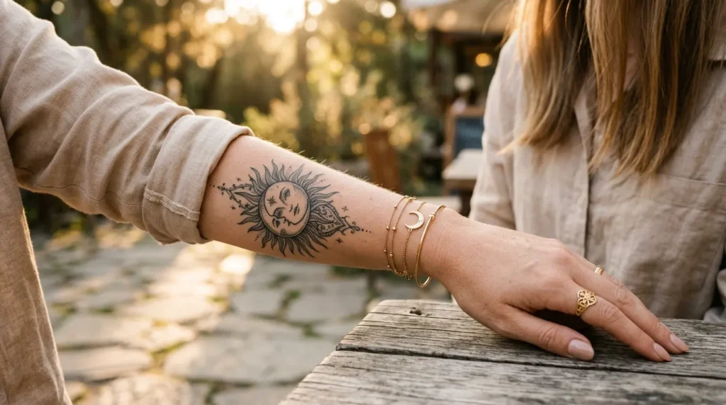 How to Choose a Sun and Moon Tattoo Placement for the Best Look and Meaning