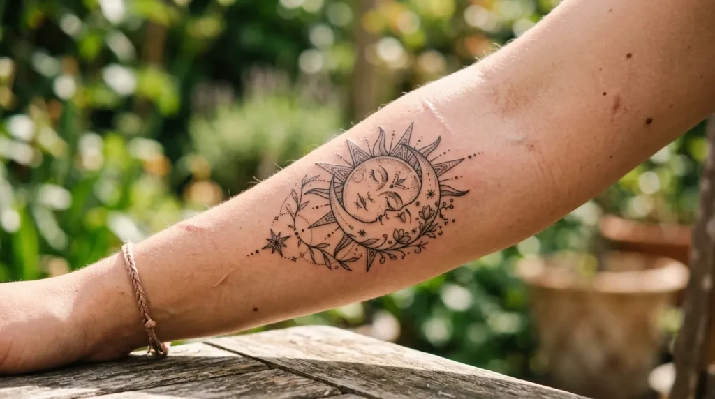 How to Customize a Sun and Moon Tattoo So It Feels More Unique and Meaningful