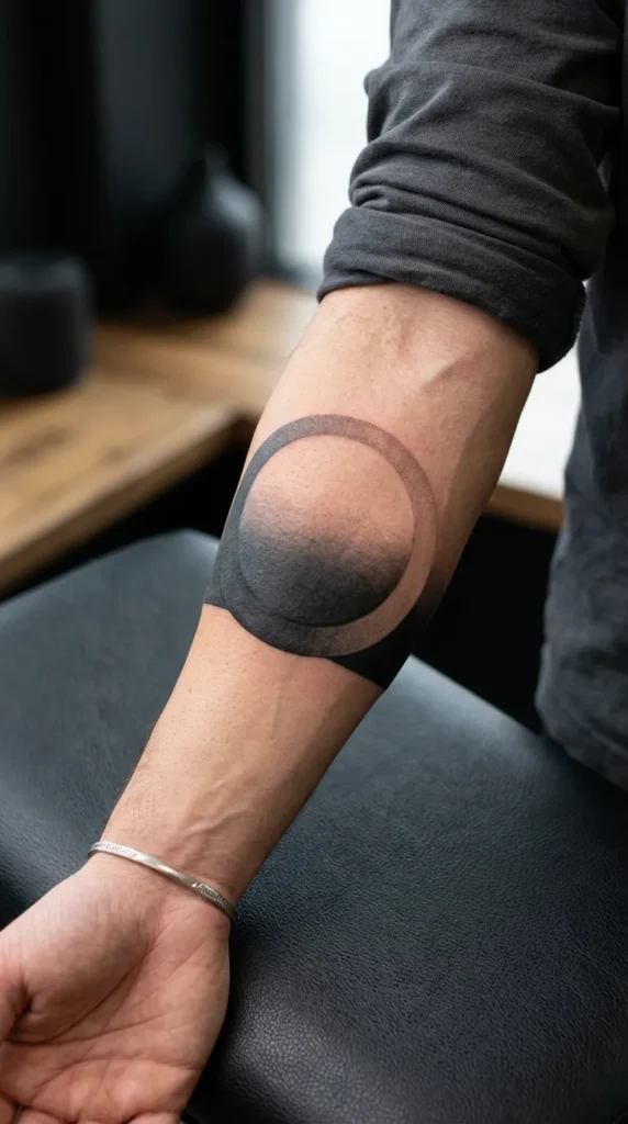 Thin Gradient Line Band