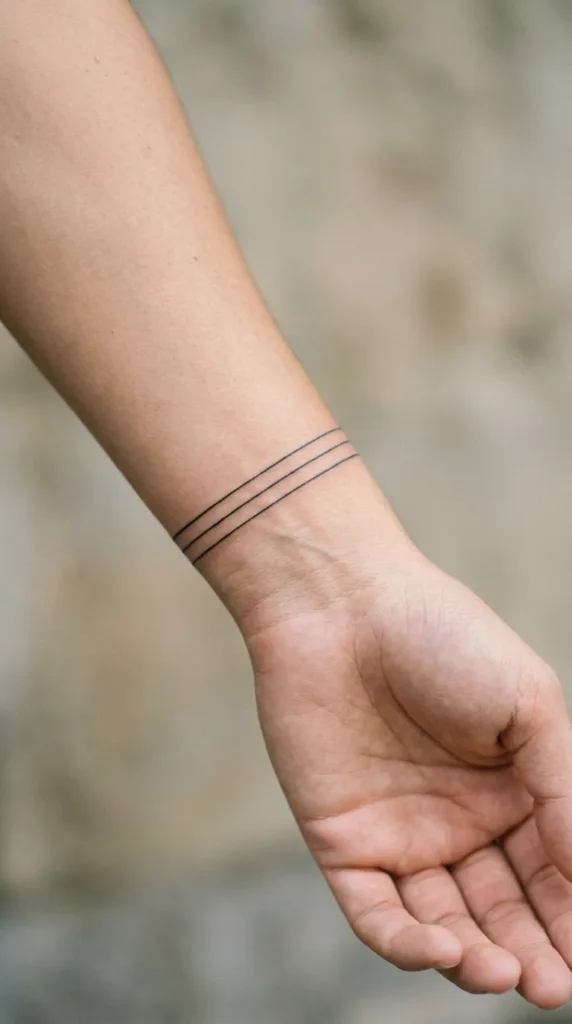 Triple Thin Line Band