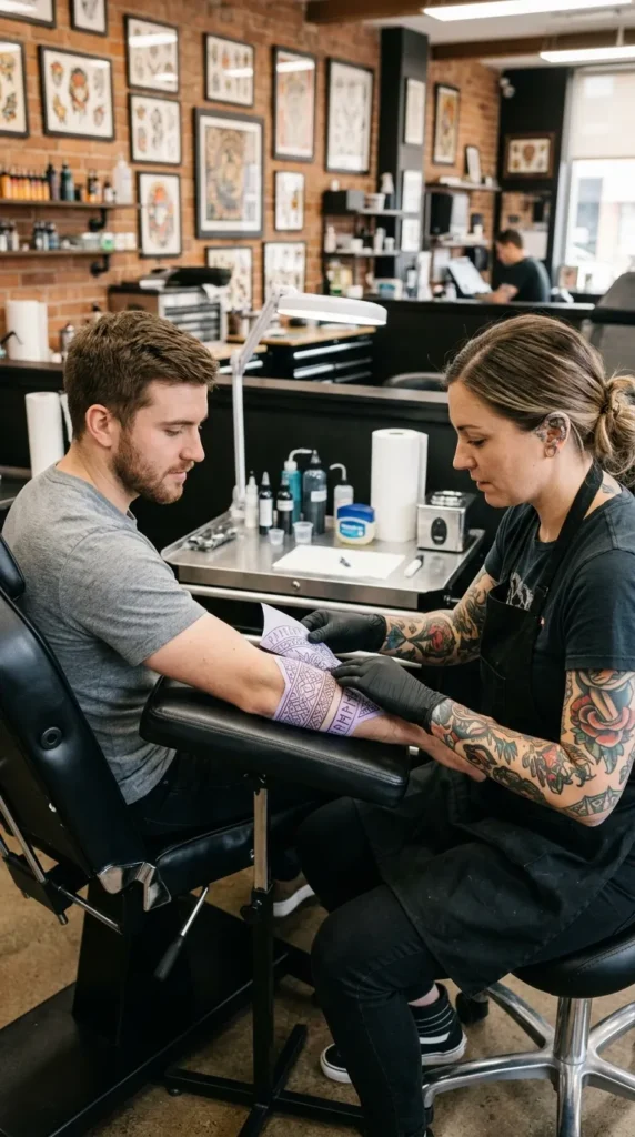 Work With Your Tattoo Artist