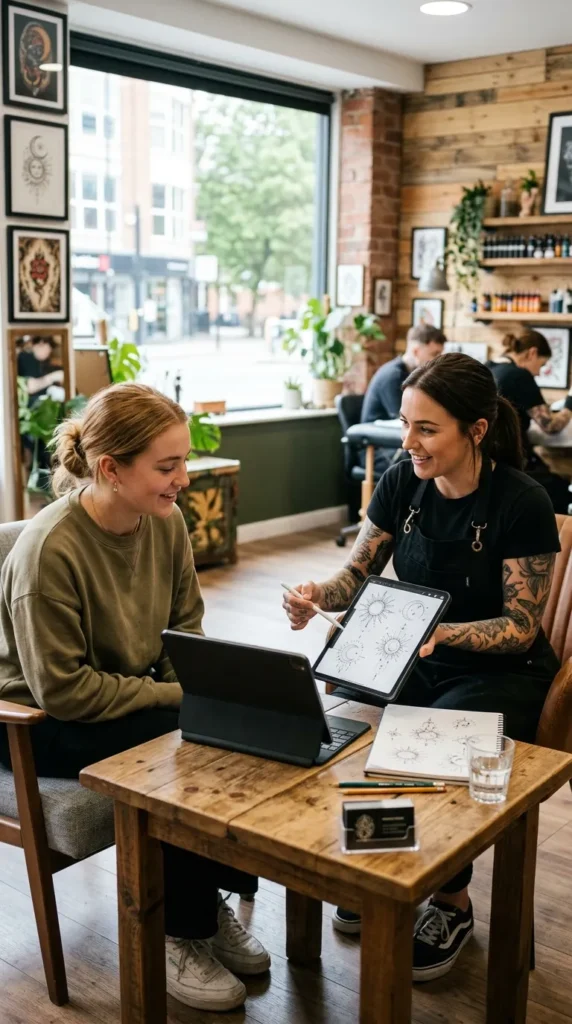 Work With a Tattoo Artist to Refine Your Vision