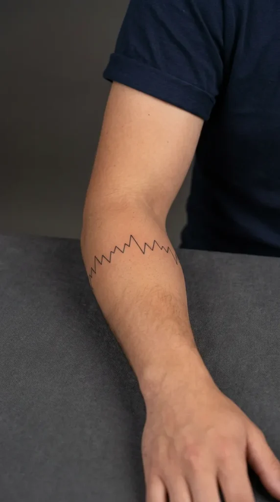 Zigzag Thin Band