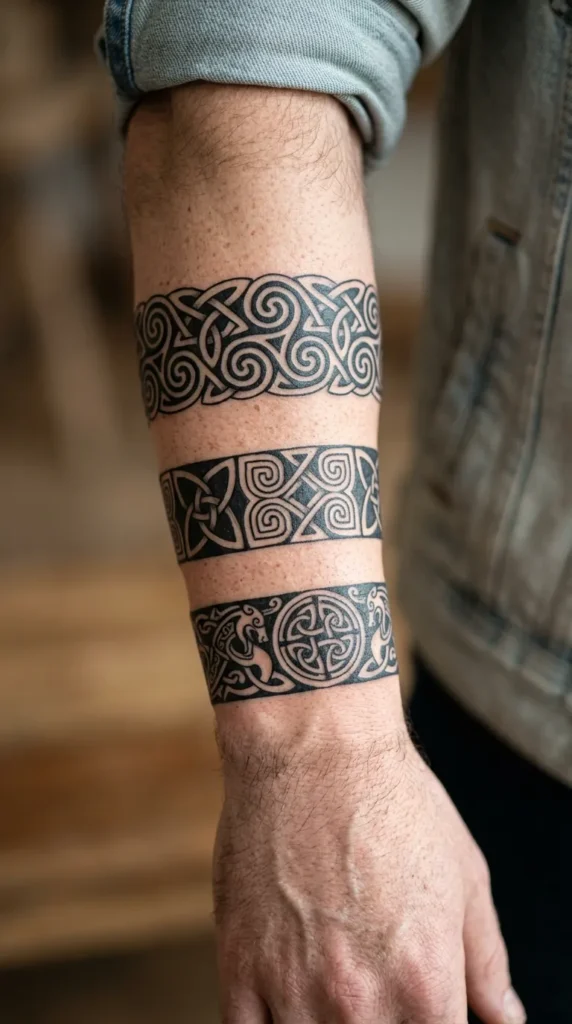 celtic band tattoo designs