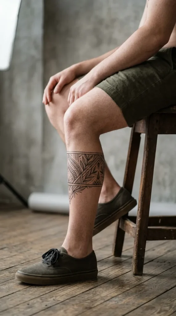 leg band tattoo designs